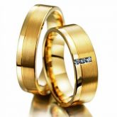Par de Alianças para Casamento Ouro 18K 12 Gramas 6mm