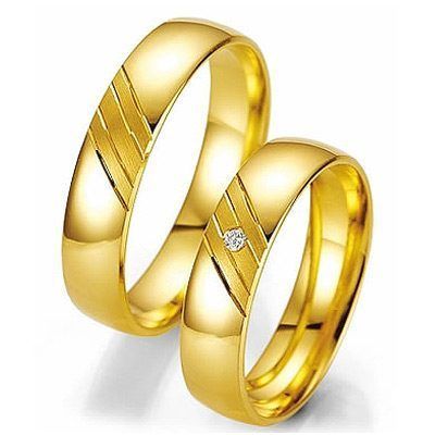 Par de Alianças Ouro 18K 5mm 8 Gramas Casamento